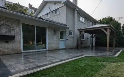 Backyard Patio Transformation