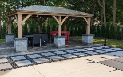 Gazebo Build and Custom Stone Work