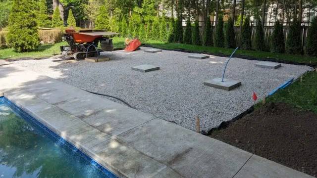 Gazebo Build and Custom Stone Work