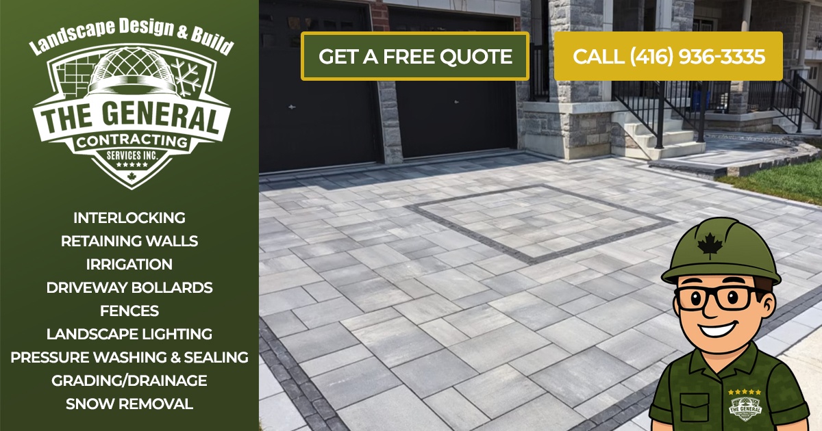 Landscape contractors in Mississauga | The General Contracting Services ...