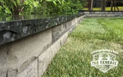 Retaining Wall in Mississauga for Sloped Yards and Drainage Problems