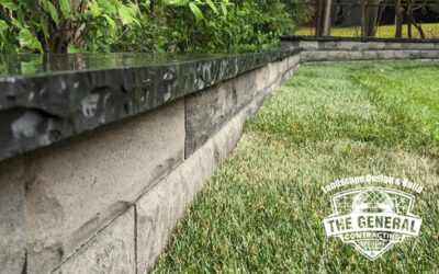 Retaining Wall in Mississauga for Sloped Yards and Drainage Problems