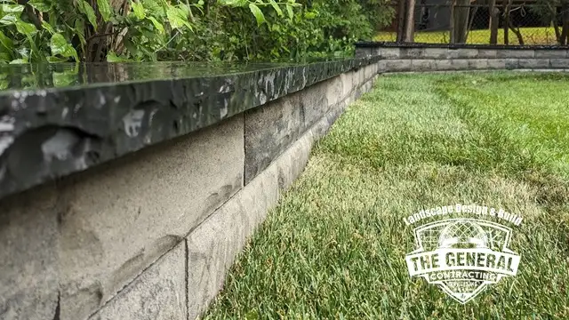 Retaining Wall in Mississauga for Sloped Yards and Drainage Problems