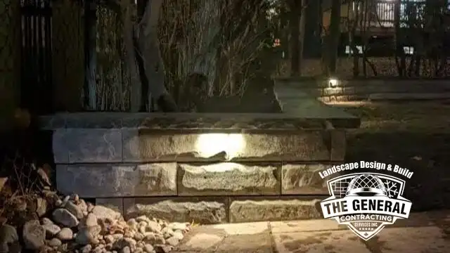 Retaining Wall in Mississauga for Sloped Yards and Drainage Problems