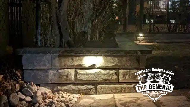 Retaining Wall in Mississauga for Sloped Yards and Drainage Problems