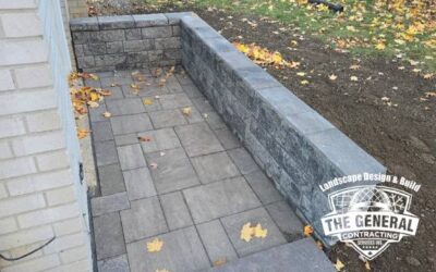 Interlocking Walkway With Retaining Wall Ideas for Toronto Homes